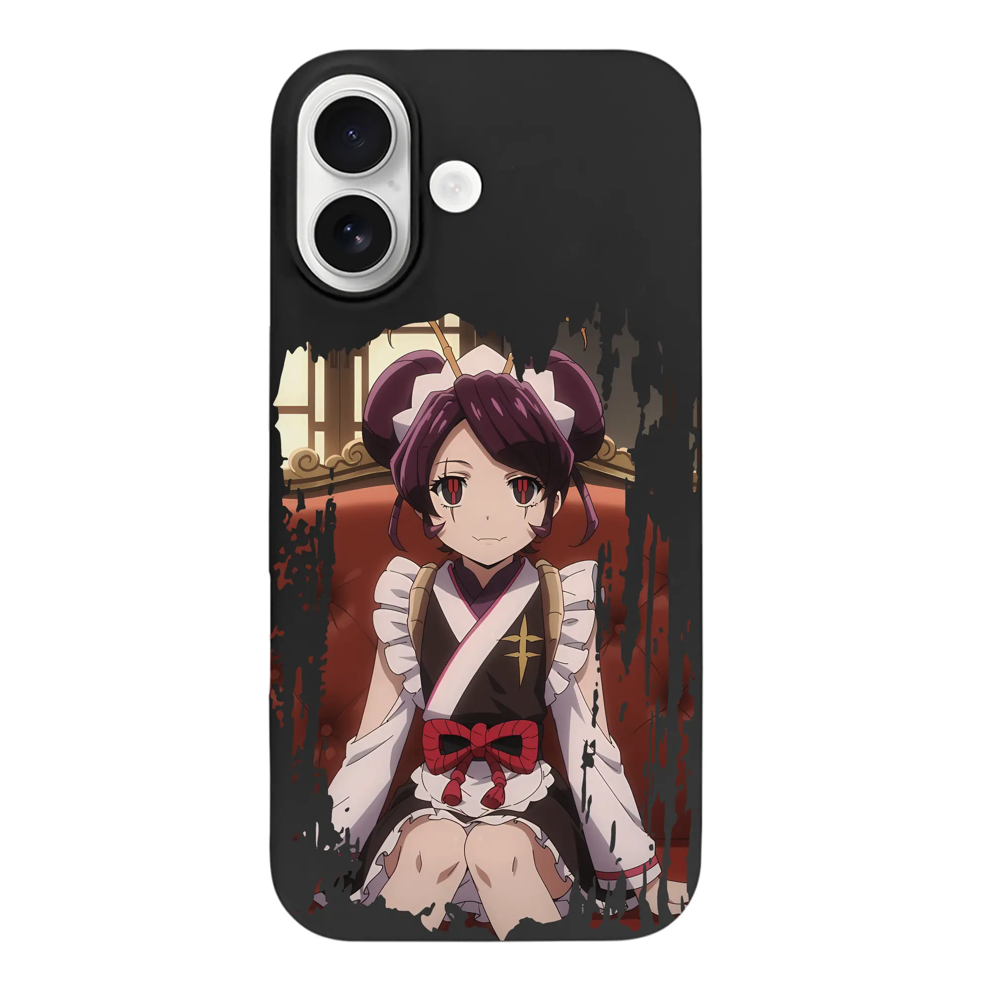 オーバーロード グッズ エントマ・ヴァシリッサ・ゼータ - iPhone 17 シリーズ シリコンケース 薄型 耐衝撃 指紋防止 ソフトタッチカバー 精密フィット 傷防止 保護ケース iPhone 17/17 Air/17 Pro/17 Pro Max 対応